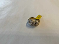 14 krt geelgouden bolle ring - afbeelding 1 van  4