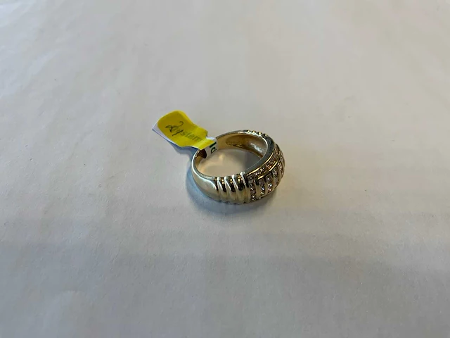 14 krt geelgouden bolle ring - afbeelding 2 van  4