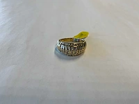 14 krt geelgouden bolle ring - afbeelding 3 van  4