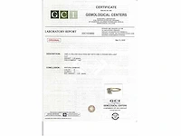 14 krt. geelgouden ring met 1,25 crt. natuurlijke diamant - afbeelding 3 van  6