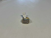 14 krt geelgouden ring - afbeelding 1 van  4