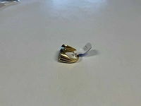 14 krt geelgouden ring - afbeelding 2 van  4
