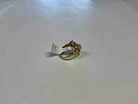 14 krt geelgouden ring - afbeelding 3 van  3