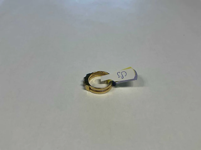 14 krt geelgouden ring - afbeelding 2 van  4