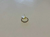 14 krt geelgouden ring - afbeelding 1 van  3