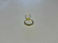 14 krt geelgouden ring - afbeelding 1 van  3