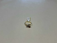 14 krt geelgouden ring - afbeelding 1 van  3