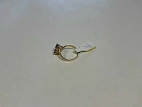 14 krt geelgouden ring - afbeelding 2 van  3