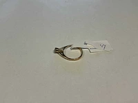 14 krt geelgouden ring - afbeelding 2 van  3