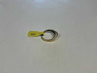 14 krt geelgouden ring - afbeelding 3 van  4
