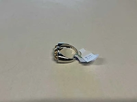 14 krt geelgouden ring - afbeelding 2 van  3