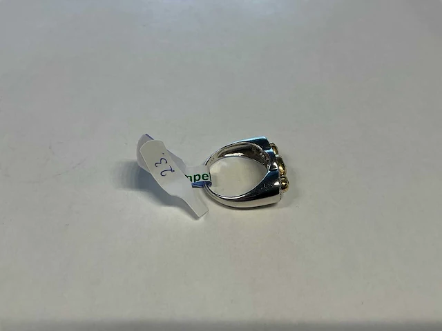 14 krt geelgouden ring - afbeelding 3 van  3