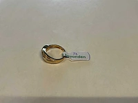 14 krt geelgouden ring - afbeelding 2 van  3
