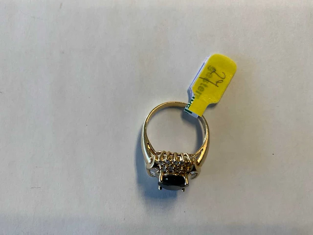14 krt geelgouden ring - afbeelding 4 van  4