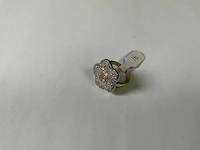 14 krt geelgouden ring - afbeelding 1 van  4