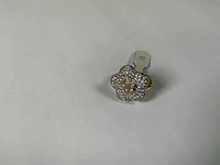 14 krt geelgouden ring - afbeelding 2 van  4