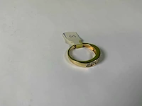 14 krt geelgouden ring - afbeelding 2 van  4