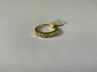 14 krt geelgouden ring - afbeelding 3 van  4