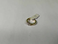 14 krt geelgouden ring - afbeelding 1 van  4