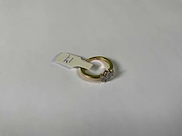 14 krt geelgouden ring - afbeelding 2 van  4