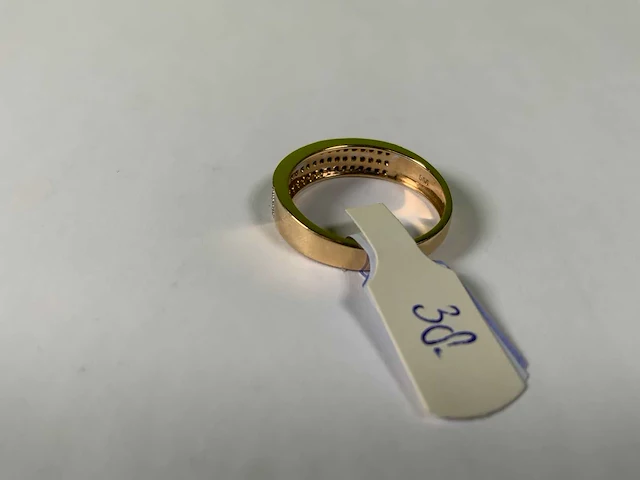 14 krt geelgouden ring - afbeelding 5 van  5