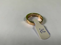 14 krt geelgouden ring - afbeelding 5 van  5