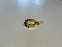 14 krt geelgouden ring - afbeelding 2 van  3