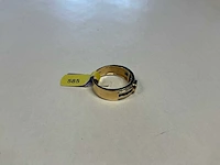 14 krt geelgouden ring - afbeelding 3 van  3