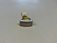 14 krt geelgouden ring - afbeelding 1 van  4
