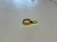 14 krt geelgouden ring - afbeelding 2 van  3