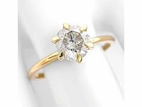 14 krt gouden ring met natuurlijke diamant 1,04 crt - afbeelding 2 van  8