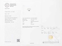 14 krt gouden ring met natuurlijke diamant 1,06 crt - afbeelding 3 van  4