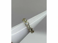 14 krt gouden ring met natuurlijke diamant 3,66 crt - afbeelding 6 van  16