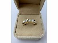 14 krt gouden ring met natuurlijke diamant 3,66 crt - afbeelding 10 van  16