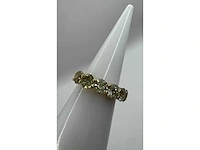 14 krt gouden ring met natuurlijke diamant 3,66 crt - afbeelding 15 van  16