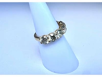 14 krt gouden ring met natuurlijke diamant 3,66 crt - afbeelding 5 van  10