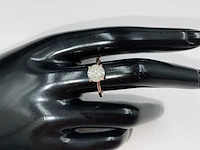14 krt. rose gouden ring met diamant 1,92 crt. naturel - afbeelding 1 van  11