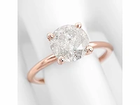 14 krt. rose gouden ring met diamant 1,92 crt. naturel - afbeelding 4 van  11