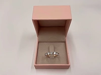 14 krt. rose gouden ring met diamant 3,03 crt. naturel - afbeelding 3 van  11