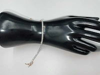 14 krt. rose gouden tennis armband met diamant 4,62 crt. - afbeelding 3 van  13