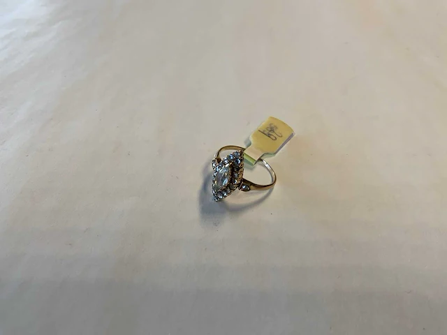 14 krt roségouden ring - afbeelding 1 van  3