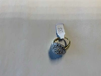 14 krt wit- en geelgouden ring - afbeelding 4 van  4