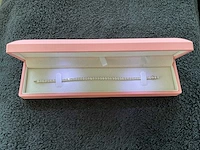 14 krt. wit gouden armband 49 diamanten 8,69 crt. - afbeelding 5 van  12