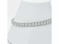 14 krt. wit gouden armband met diamant 5,49 crt.
