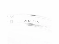 14 krt. wit gouden ring 3,18 crt diamanten - afbeelding 5 van  6