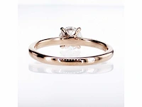 14 krt. wit gouden ring met diamant 1,01 crt. naturel - afbeelding 4 van  6