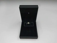 14 krt. wit gouden ring met diamant 1,02 crt. naturel - afbeelding 5 van  11