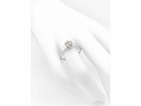 14 krt. wit gouden ring met diamant 1,02 crt. naturel - afbeelding 11 van  11