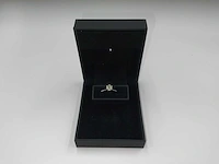 14 krt. wit gouden ring met diamant 1,02 crt. naturel - afbeelding 10 van  11