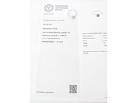 14 krt. wit gouden ring met diamant 1,03 crt. naturel - afbeelding 7 van  9